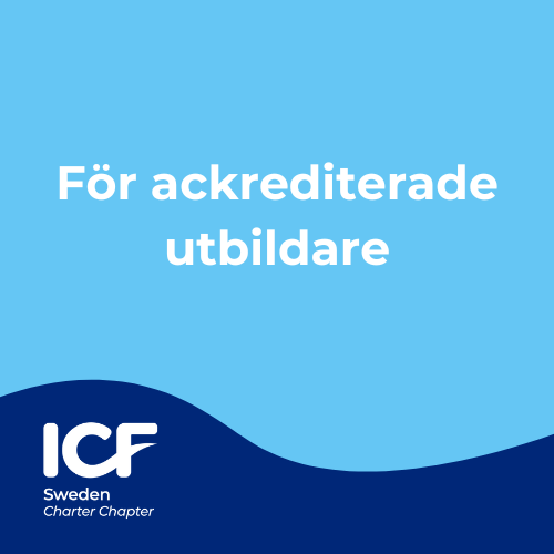 Bli sponsor - För ackrediterade utbildare