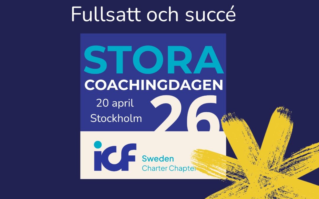Fullsatt på Stora Coachingdagen 2026 i Stockholm